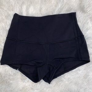 Lulu Lemon black active shorts